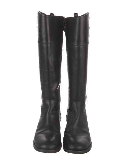 Tory Burch Leather Riding Boots