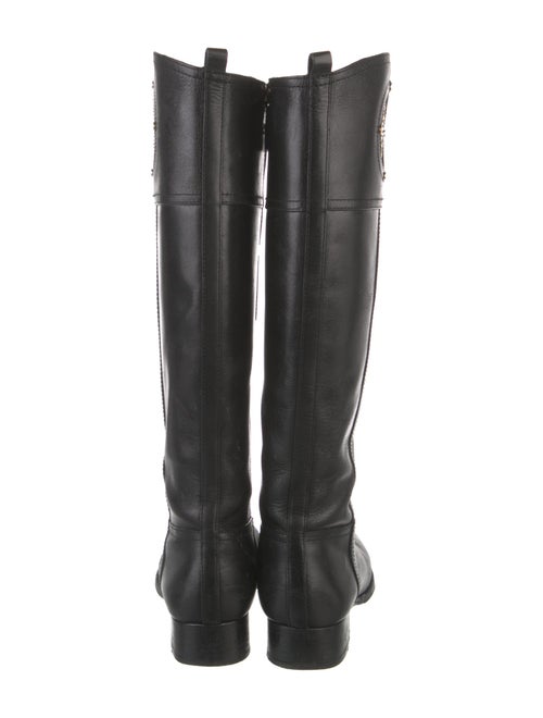 Tory Burch Leather Riding Boots