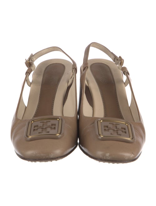 Tory Burch Leather Slingback Pumps