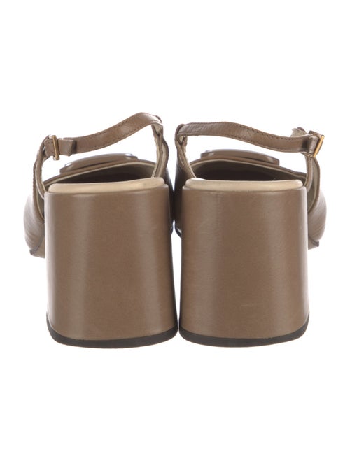 Tory Burch Leather Slingback Pumps