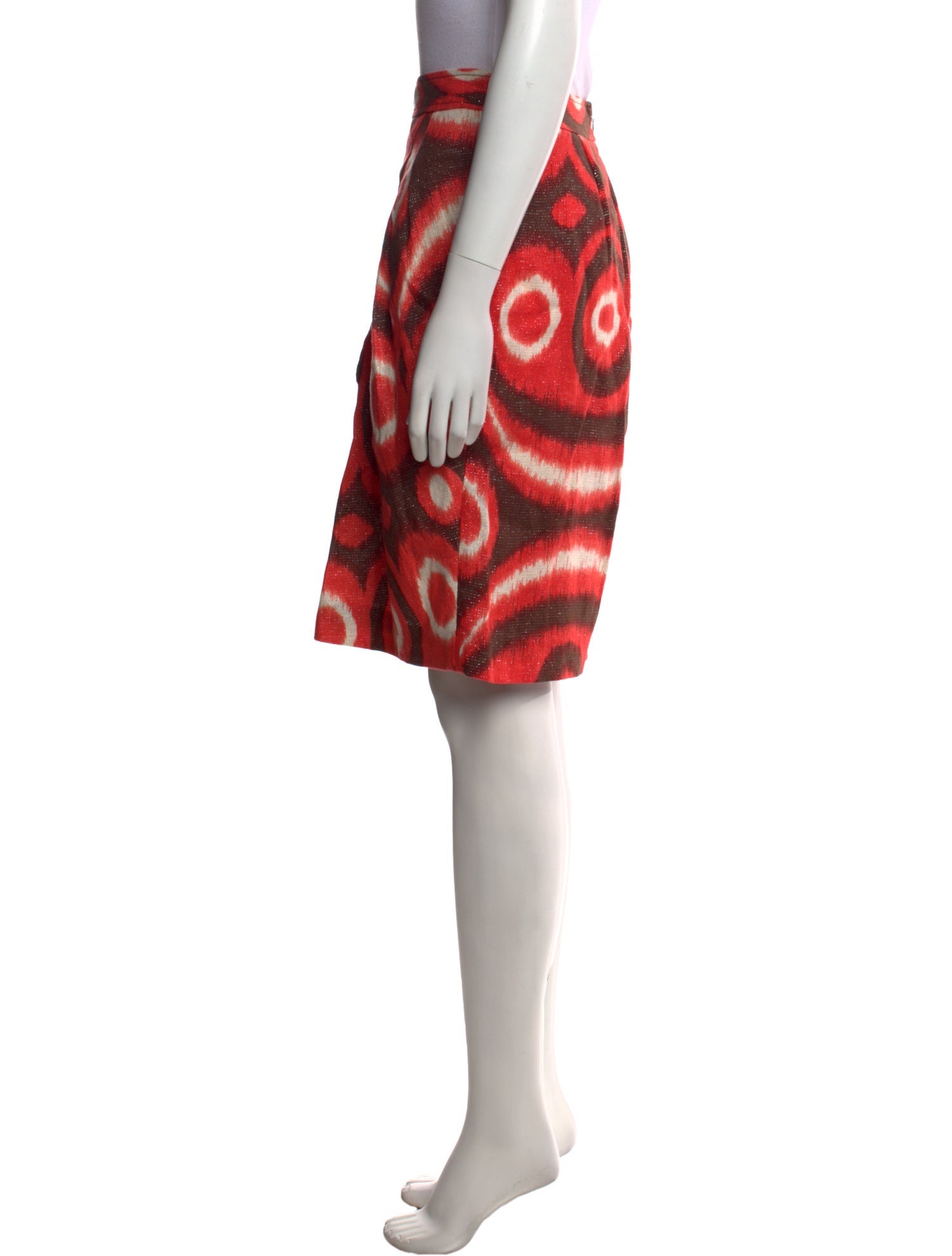 Tory Burch Linen Knee-Length Skirt