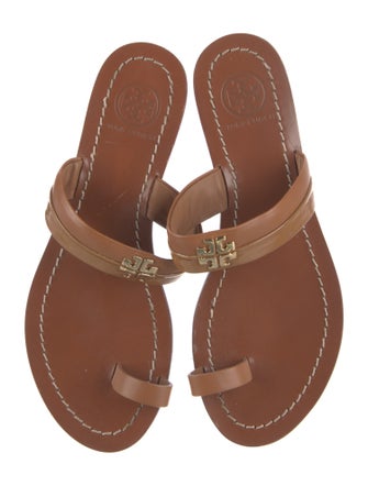 Tory Burch Patent Leather Slides