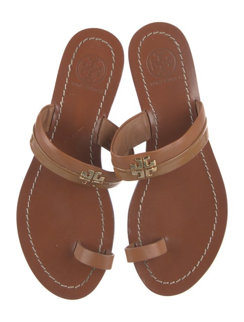 Tory Burch Patent Leather Slides