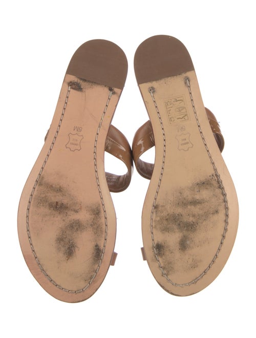 Tory Burch Patent Leather Slides