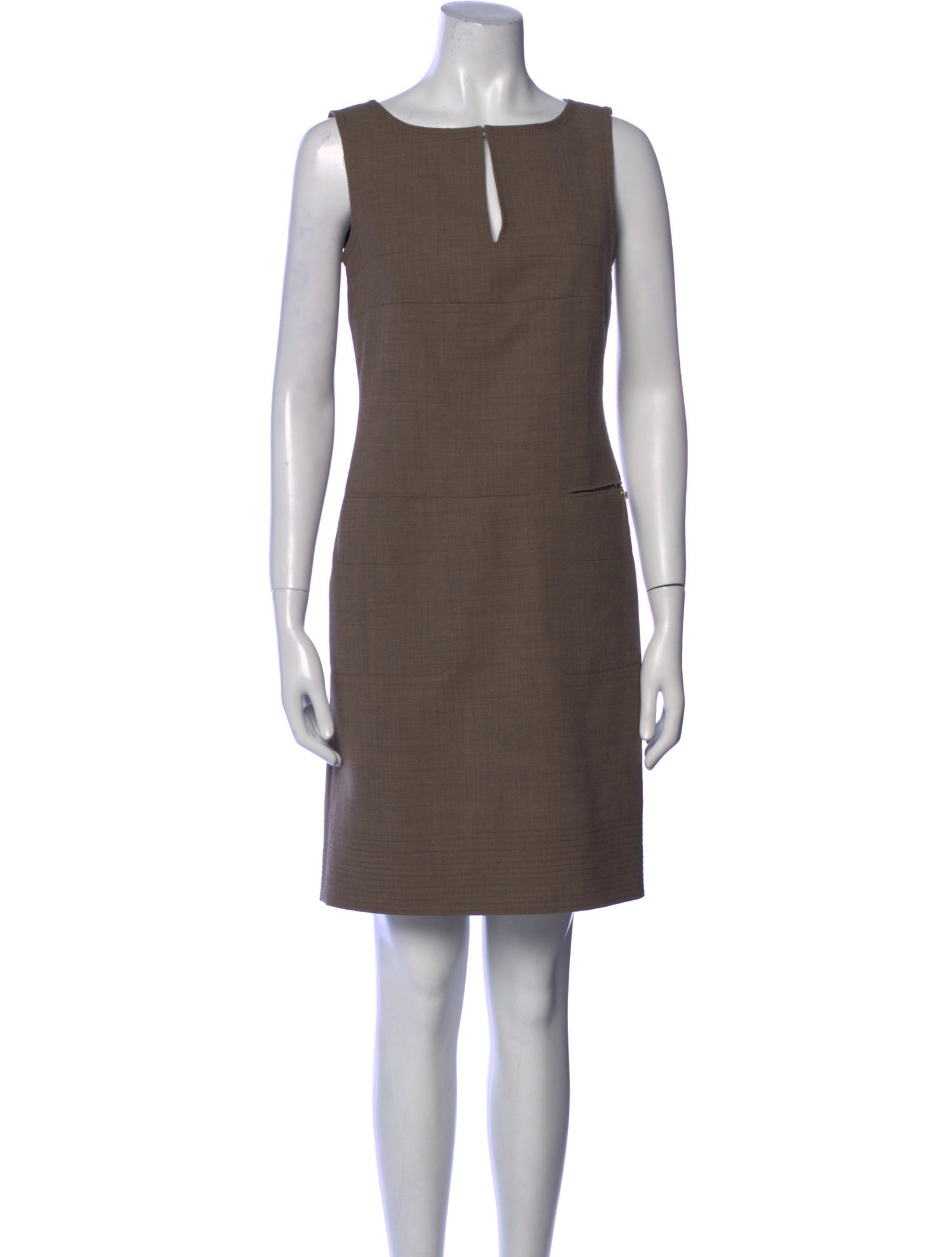 Tory Burch Scoop Neck Mini Dress