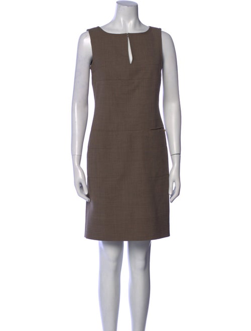 Tory Burch Scoop Neck Mini Dress