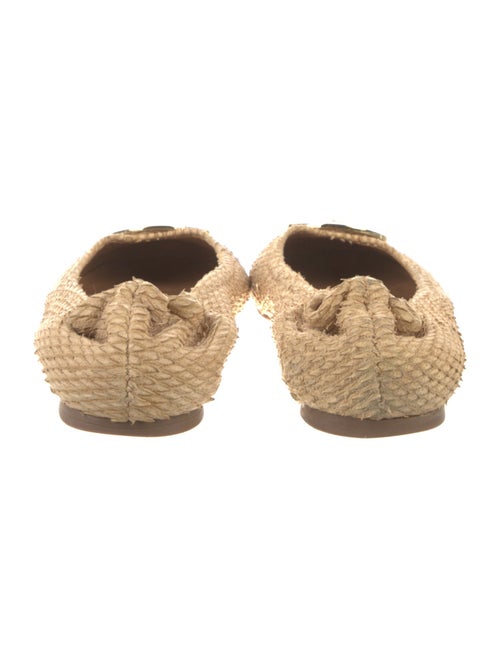 Tory Burch Embossed Leather Ballet Flats