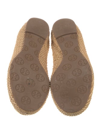Tory Burch Embossed Leather Ballet Flats