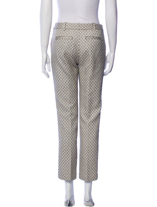 Tory Burch Printed Straight Leg Pants