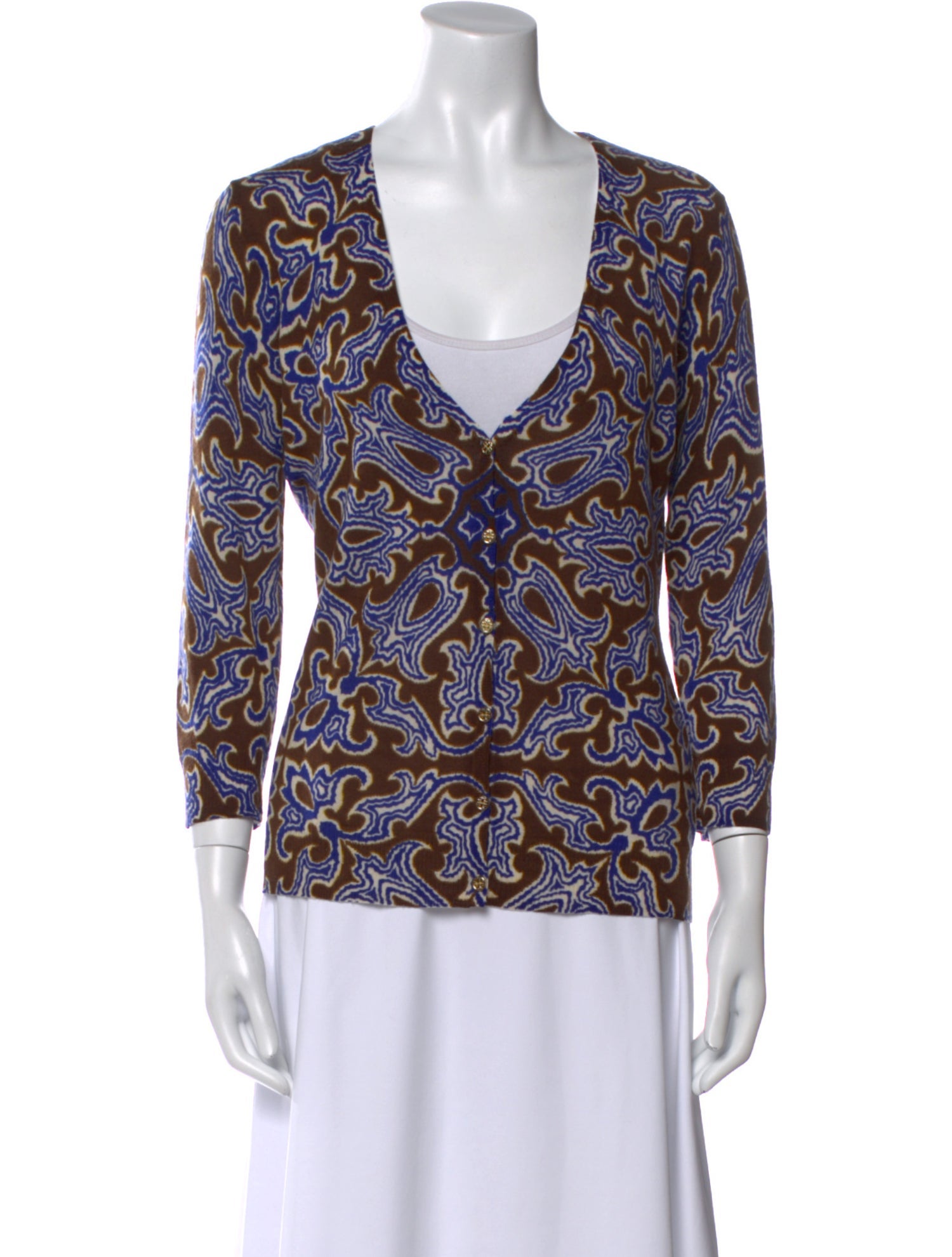 Tory Burch Wool Printed Sweater