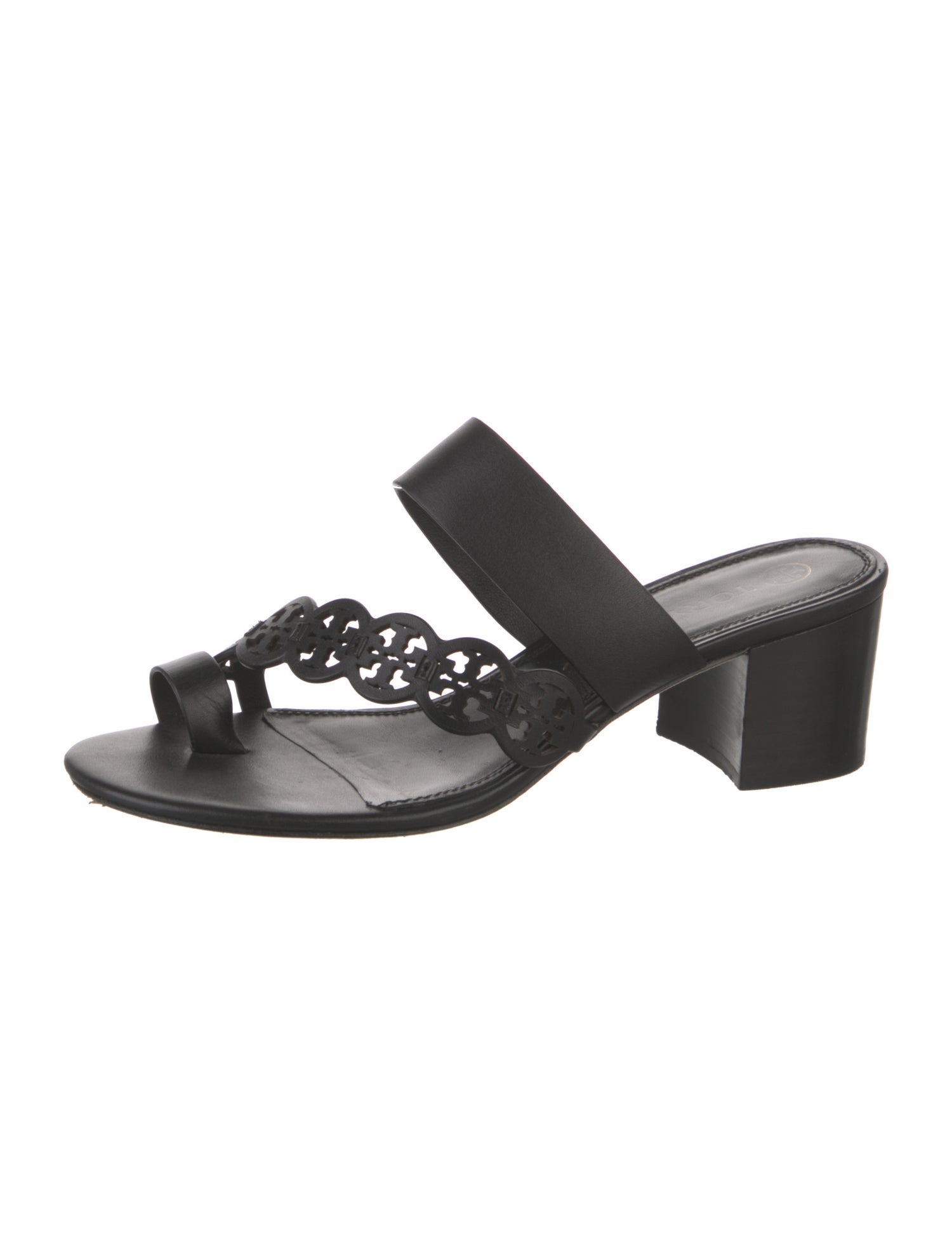 Tory Burch Leather Slides