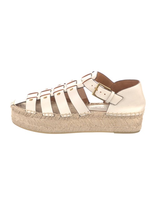 Tory Burch Leather Espadrilles