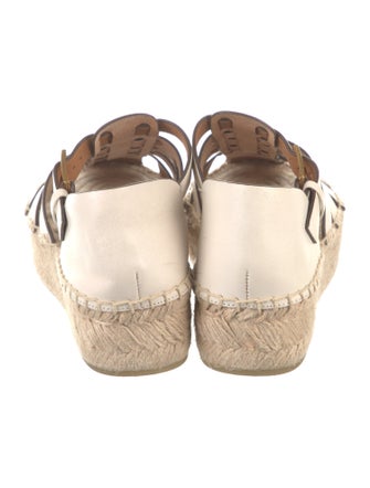 Tory Burch Leather Espadrilles