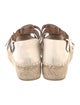 Tory Burch Leather Espadrilles