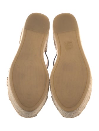 Tory Burch Leather Espadrilles