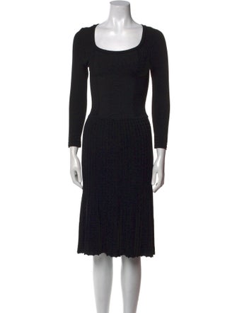 Tory Burch Scoop Neck Knee-Length Dress