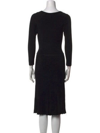 Tory Burch Scoop Neck Knee-Length Dress