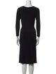 Tory Burch Scoop Neck Knee-Length Dress