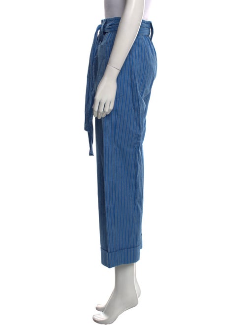 Tory Burch Striped Wide Leg Pants