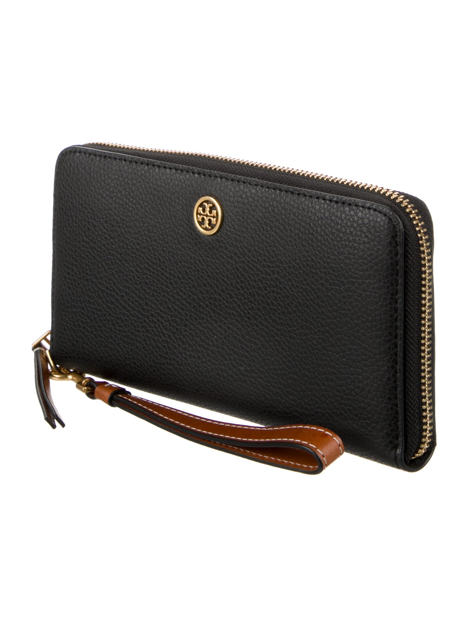 Tory Burch Leather Wristlet