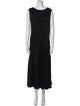 Tory Burch Scoop Neck Long Dress