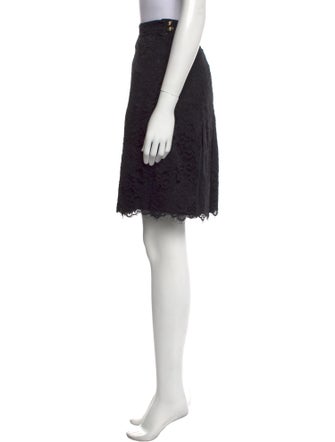 Tory Burch Pleated Accents Knee-Length Skirt