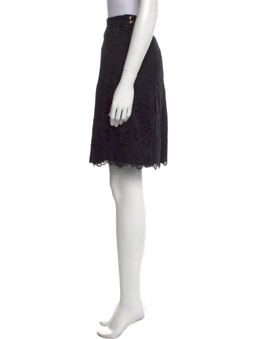 Tory Burch Pleated Accents Knee-Length Skirt