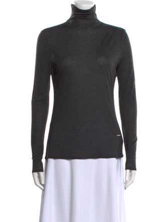 Tory Burch Turtleneck Long Sleeve Top