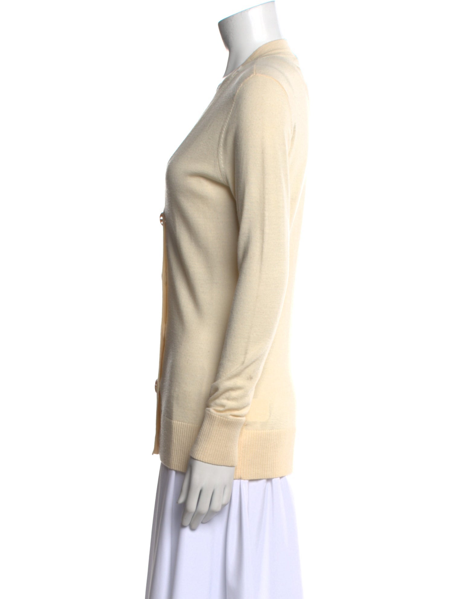 Tory Burch Merino Wool V-Neck Sweater