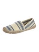 Tory Burch Canvas Striped Espadrilles