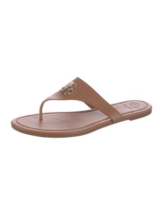 Tory Burch Leather Slides
