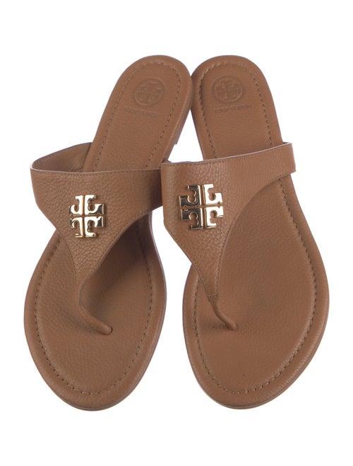 Tory Burch Leather Slides