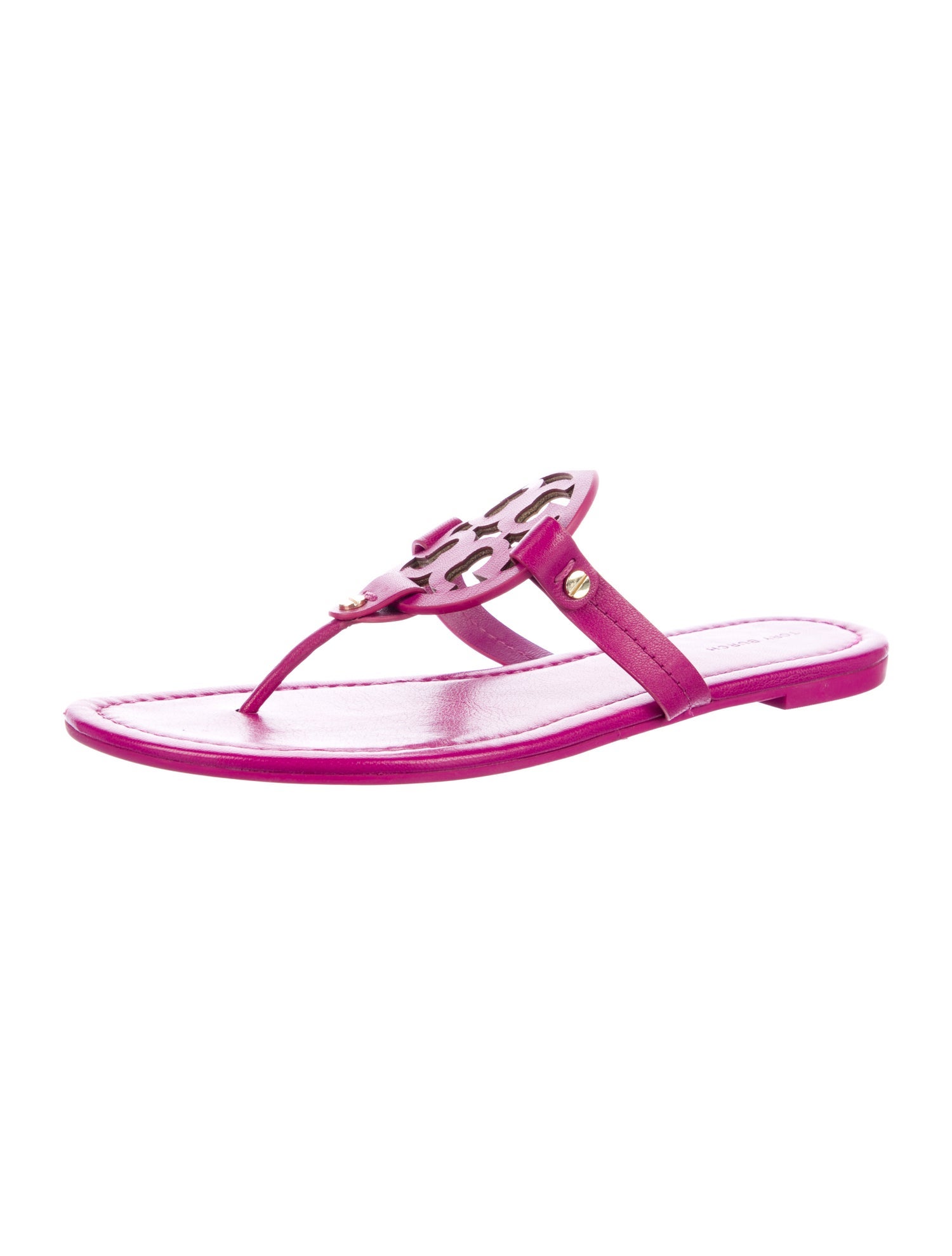 Tory Burch Leather Flip Flops