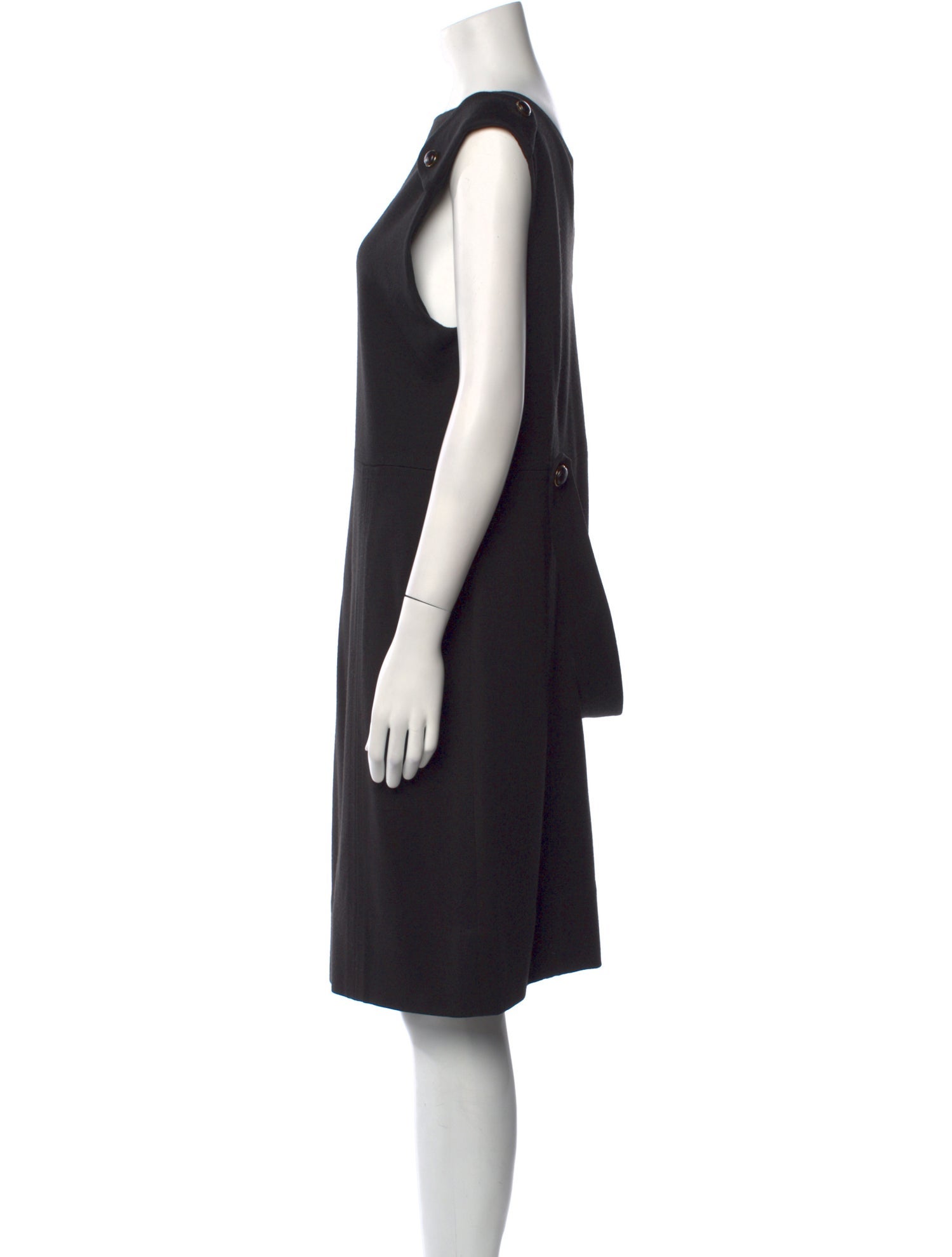 Tory Burch Bateau Neckline Knee-Length Dress