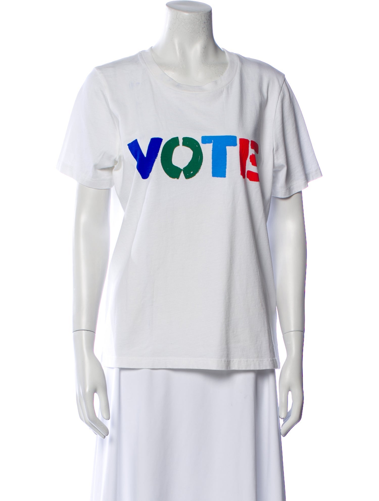 Tory Burch Graphic Print Crew Neck T-Shirt