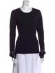 Tory Burch Merino Wool Scoop Neck Sweater