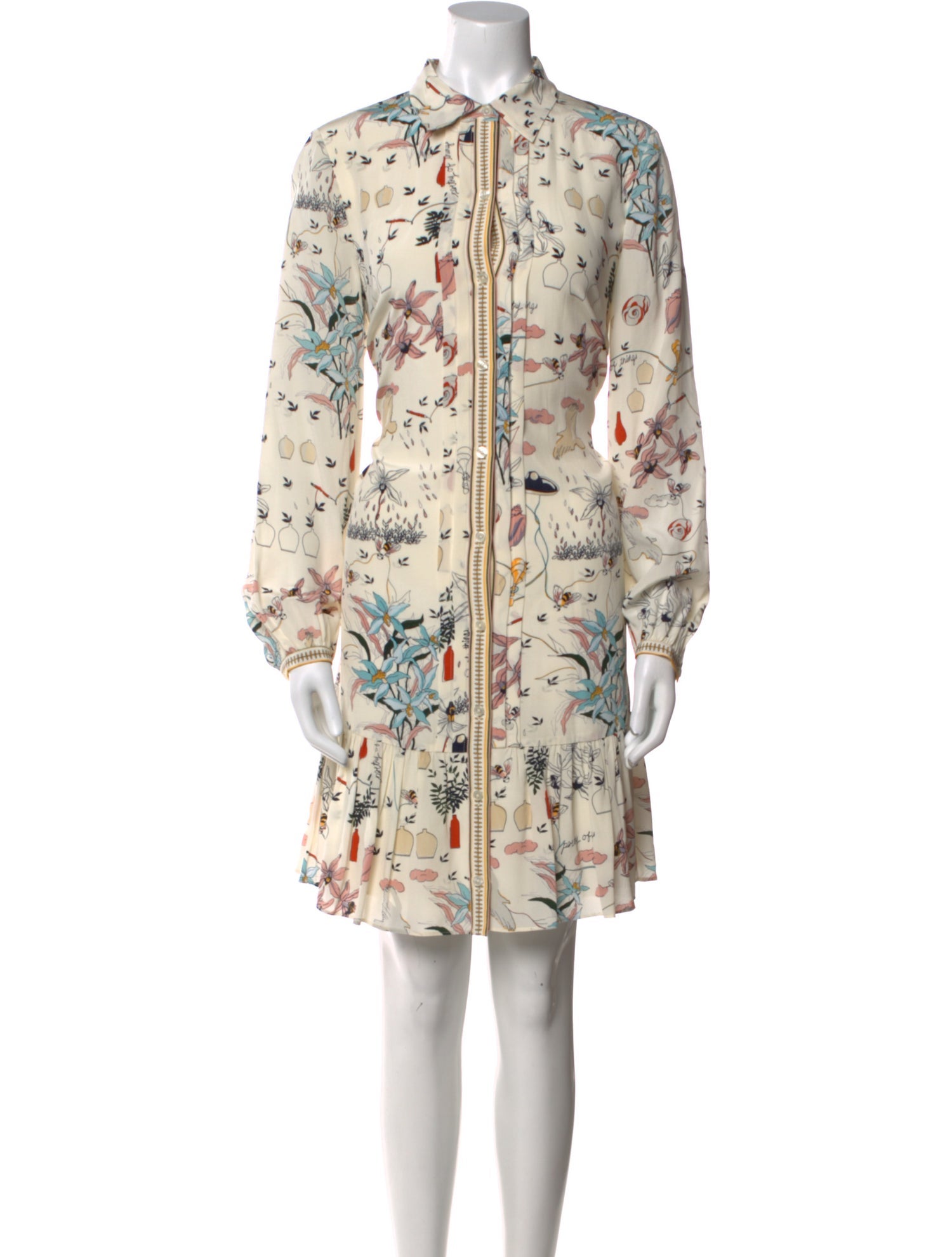 Tory Burch Silk Knee-Length Dress