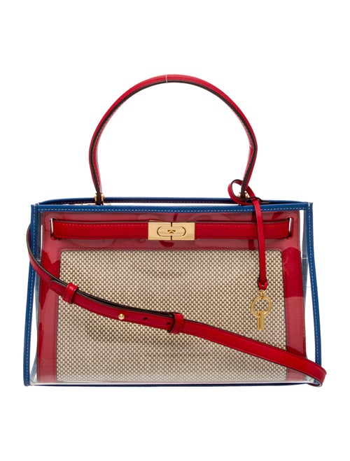 Tory Burch PVC Top Handle Bag