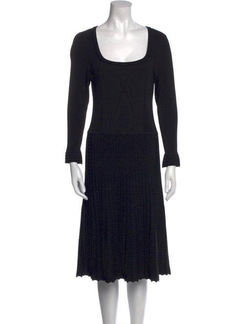 Tory Burch Scoop Neck Midi Length Dress