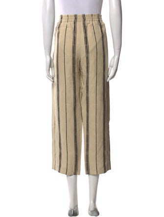 Tory Burch Striped Wide Leg Pants