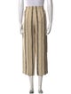 Tory Burch Striped Wide Leg Pants