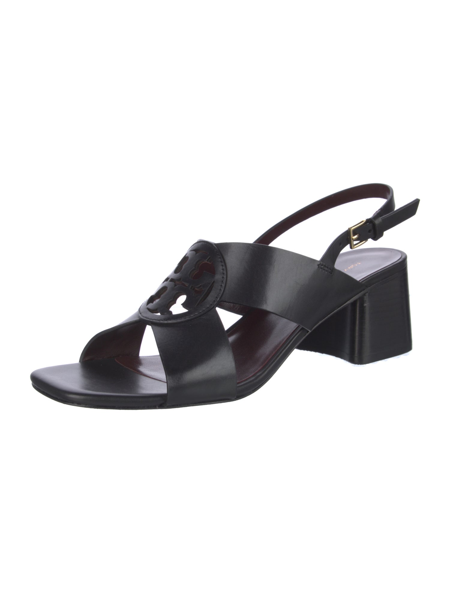 Tory Burch Leather Slingback Sandals