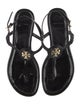 Tory Burch Patent Leather T-Strap Sandals