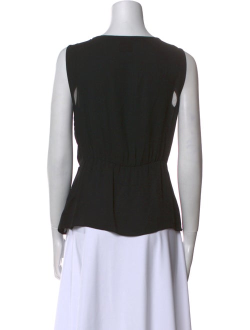 Tory Burch Silk Scoop Neck Top