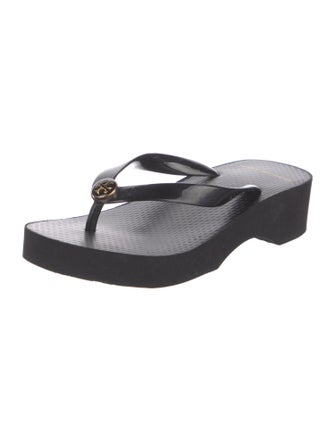 Tory Burch Rubber Flip Flops