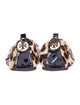 Tory Burch Ponyhair Animal Print Ballet Flats