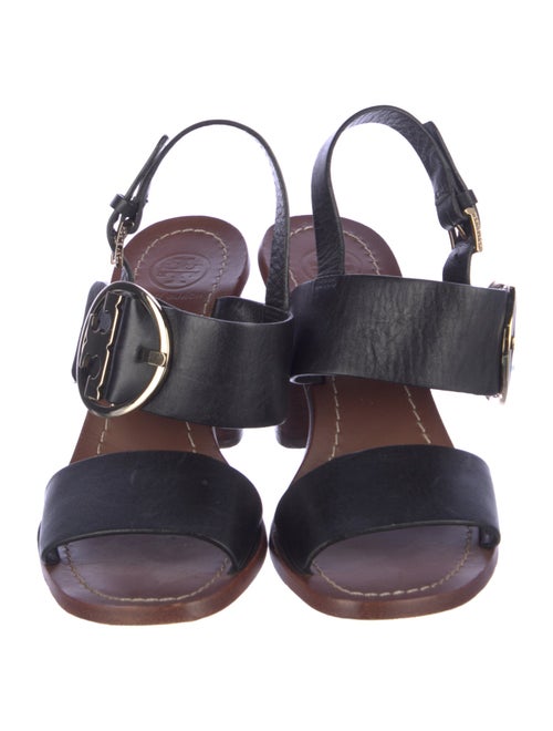 Tory Burch Leather Slingback Sandals