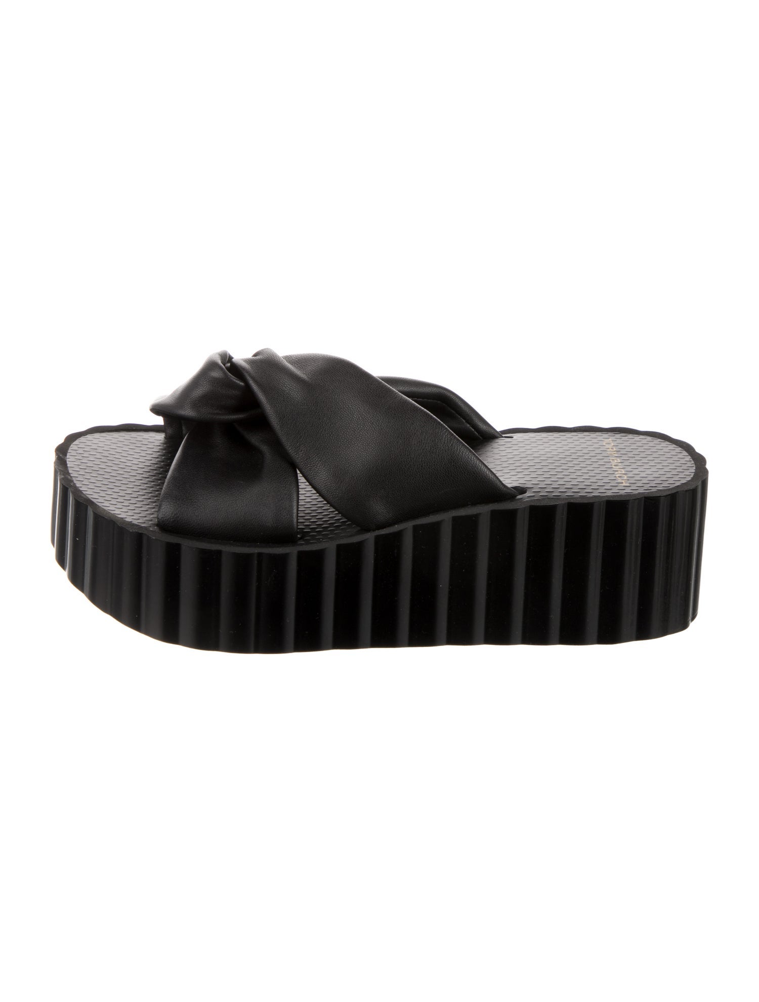 Tory Burch Leather Slides