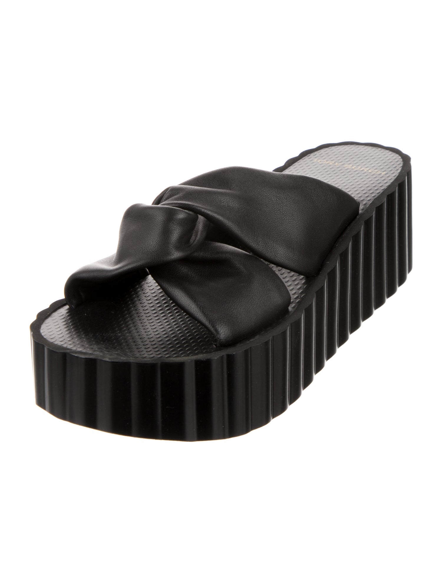 Tory Burch Leather Slides