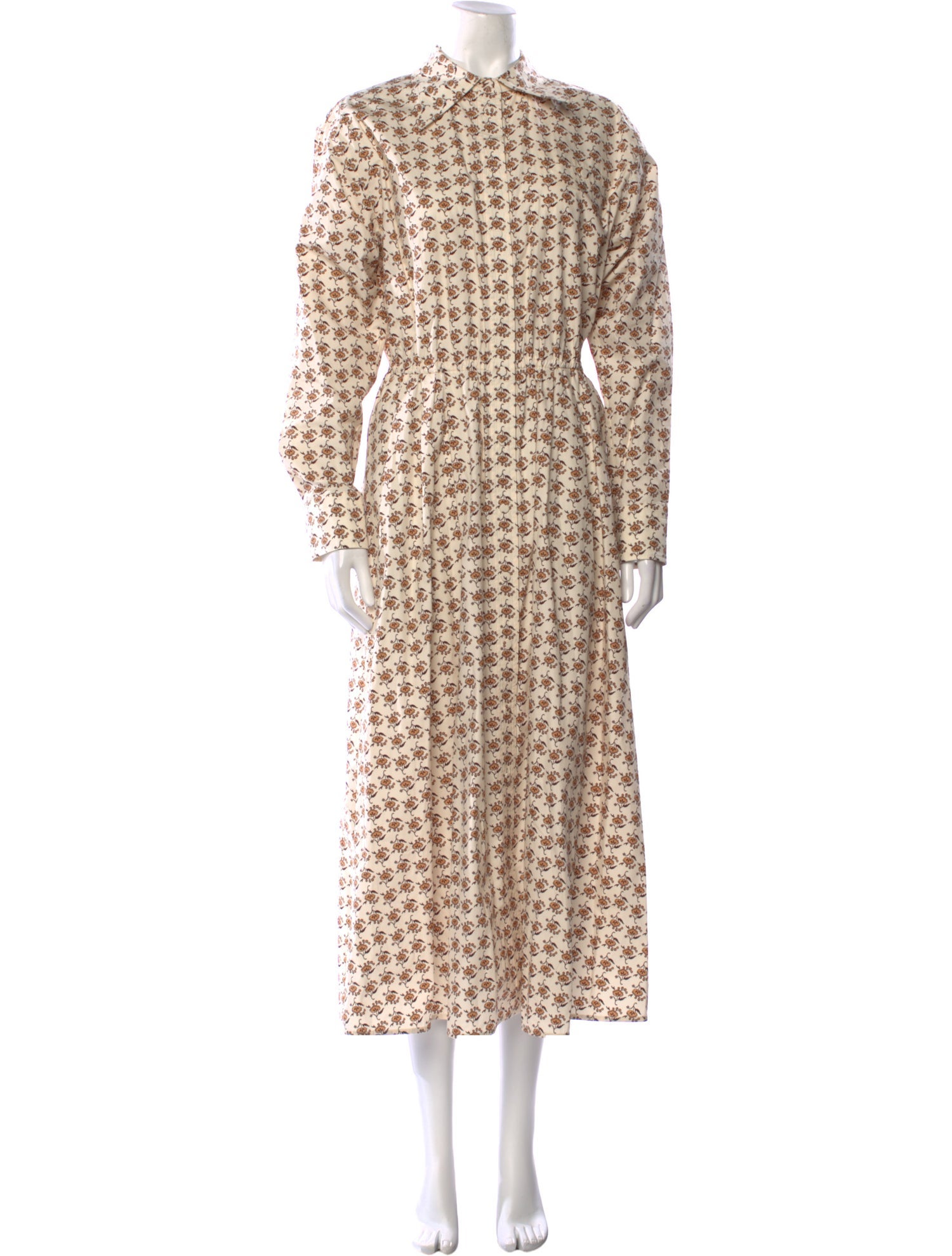 Tory Burch Floral Print Long Dress